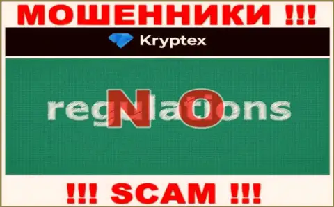 Компания Kryptex работает без регулятора - это обычные internet-мошенники