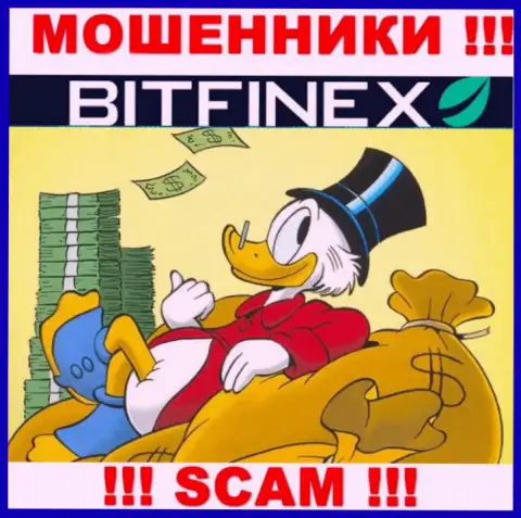 С конторой Bitfinex заработать не выйдет, затащат в свою организацию и ограбят подчистую