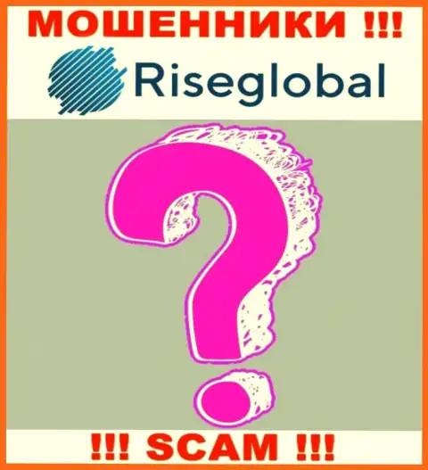 RiseGlobal Us предоставляют услуги противозаконно, информацию о прямом руководстве прячут