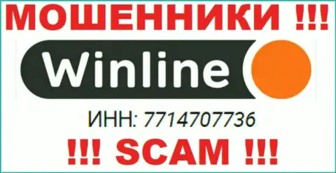 Организация WinLine Ru официально зарегистрирована под номером - 7714707736