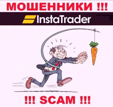 Мошенники Insta Trader могут попытаться развести Вас на финансовые средства, только имейте в виду - это слишком опасно